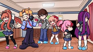 FNF modpack covers playalable doki doki version (80+ songs) (android/ PC)(read desc.)