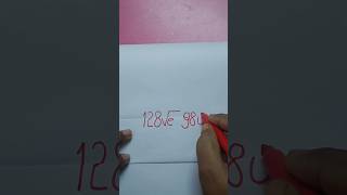 How to turn 128√e980 Number into I Love you Step By Step #short #art #viral