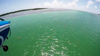 Low level flying in the Florida Keys