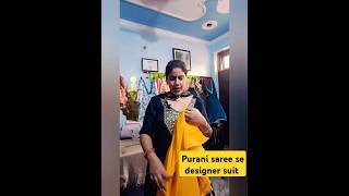 Old saree re-use #shortvideos #sewinglove #fashionstyle #ilovetosew