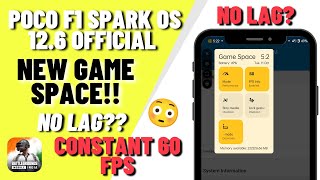 [ Poco F1 ] Spark OS 12.6 Official | Poco F1 Gaming kernel | Custom Rom (No Root)