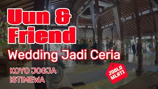 Pesta Pernikahan pecah dan meriah bersama Uun & Friends (pengamen bakmi pak pur) Koyo Jogja Istimewa