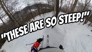 SUPER POWDER Glades at Stowe!