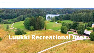 Luukki, The popular picnic destination in #Finland, 4K drone footage