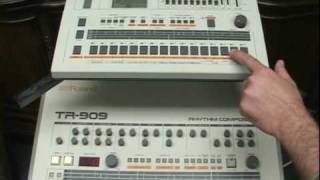 Roland TR-707 & TR-909 Ride and Crash Cymbals