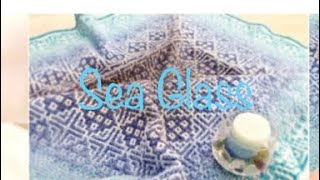 Sea Glass Mosaic by BebaBlanket (getting started)