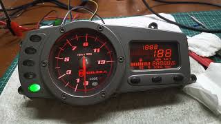 Gilera Runner Instrument cluster / Speedometer / Meter  - Power up