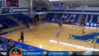 Women's Basketball: Highlights from 72-29 win vs Georgian Court University (12/19/2022)