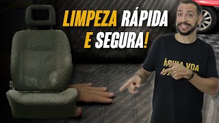 COMO LIMPAR OS BANCOS DO CARRO PROFISSIONALMENTE | Esse estava muito sujo!