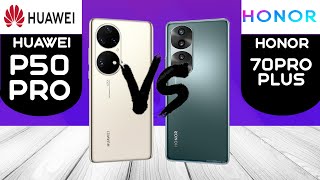 Honor 70 Pro Plus vs Huawei P50 Pro