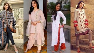 Simple Summer Suits Design for Girls | Beautiful Lawn Suit Stitch Ideas | Suit Designing Ideas