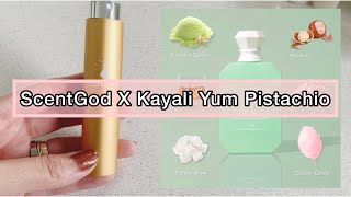 Kayali Yum Pistachio Gelato thoughts | Tried ScentGod Perfume Subscription