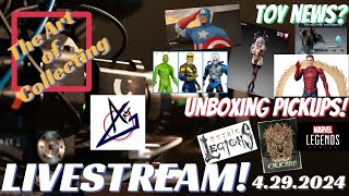 LIVE! What's New in Toys? Unboxing Recent Pickups!