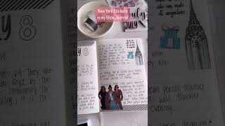 Rongrong New York stickers in my Bible Journal