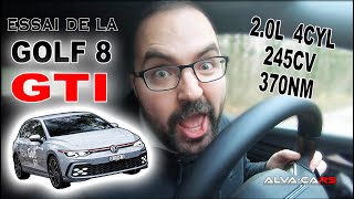 Essai de la Golf 8 GTi 2020 de 245cv et 370nm !