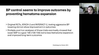 Neurocritical Care Pearls: Factor Xa Reversal, May 22, 2024