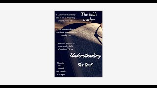 Understanding the text Pt.1