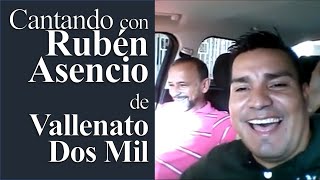 Ruben Asencio (de Vallenato Dos Mil) y Yo cantamos mi tema "Envejeciendo Juntos"