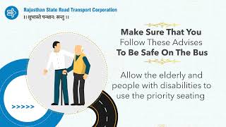 Be safe and keep safe while travelling with RSRTC buses