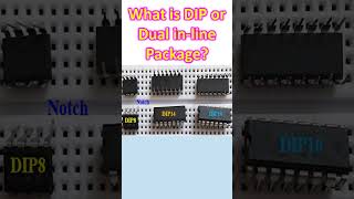 What is DIP or Dual in-line package?