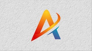 Tutorial coreldraw for Beginners | How to Create Simple Logo Design | Letter A