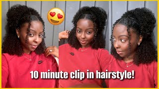 OMG this is my hair IDC! Another VIRAL claw clip hairstyle | Better Length Hair