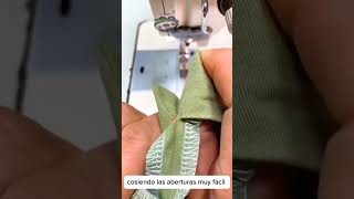 aprende a coser bonitos detalles para la ropa. #tutorial shorts