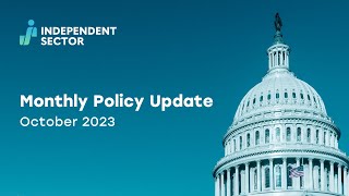 Monthly Policy Update - October 2023