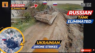 Ukraine Forces Drone Eliminated Russian Troops BMP-3 IFV & Tank | Ukraine Counteroffensive In Action