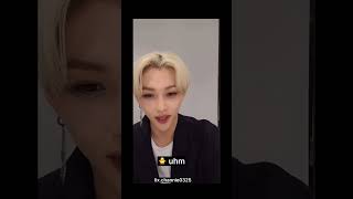 (211224) Felix think Han might do the dance with him- Felix TikTok live