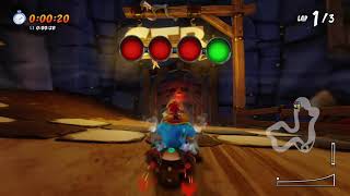 Crash Team Racing: Nitro Fueled - Finally beating the last Oxide time on Dragon Mines!