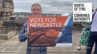 North of Tyne member Cllr Nick Kemp says Vote for Newcastle to by the new GBR HQ