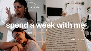 weekly vlog #08 | interviews, thesis, anxiety & life 📖🤍📹