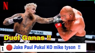 Tinju Dunia Hari Ini‼️Jake Paul Pukul KO Mike Tyson | mike tyson vs jake paul | Boxing live