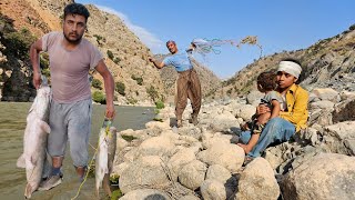 Bita's search to find her mother's body in the river "Fisherman's help to Bita"🐟🏞