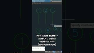 How I Auto Number AutoCAD Blocks without Effort 07 (#autocadblocks)