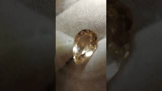 Sparkling peach morganite gemstone 4.10 CTS www.puritygems.etsy.com