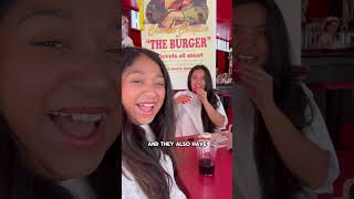 The Heart Attack Girll in Vegas!  #entertainment #food #foodie  #shortvideos