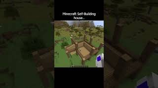 Minecraft Self Building House #minecraft