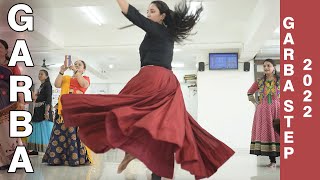 GARBA STEPS 2022 || Song- Aishwarya majmudar || Adajan Branch