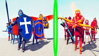 ARCHER TEAM vs SHIELD TEAM | TABS - Totally Accurate Battle Simulator