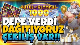 GATES OF OLYMPUS 1000 TÜRKÇE ⚡ DEDE ÖDEDİ DAĞITIYORUZ ÇEKİLİŞ VAR #slotoyunları #gatesofolympus1000