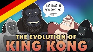 🧬 Die Evolution von KING KONG - Animiert  Deutsch / German 🧬