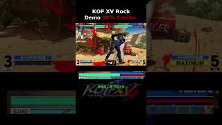 KOF XV - Rock 90% Demonstration Combo  [The King of Fighters XV] #shorts