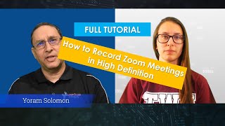 recording zoom at high definition FULL TUTORIAL