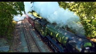 60103 FLYING SCOTSMAN Fri.15/09/17.The Dales & Moors Express