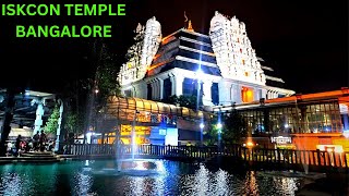 ISKCON Temple Bangalore || The Largest Krishna Temple || Journey to Spiritual Heaven | iskcon temple