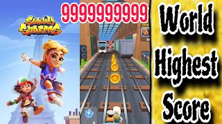 Subway surf Live world highest score