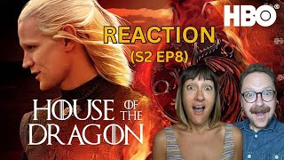 HOUSE OF THE DRAGON (S2 EP8) reaction/commentary!