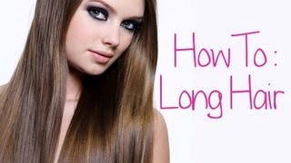 How To Get Long Hair Naturally - 10 Tips for Long, Strong Healthy Hair | Instant Beauty ♡